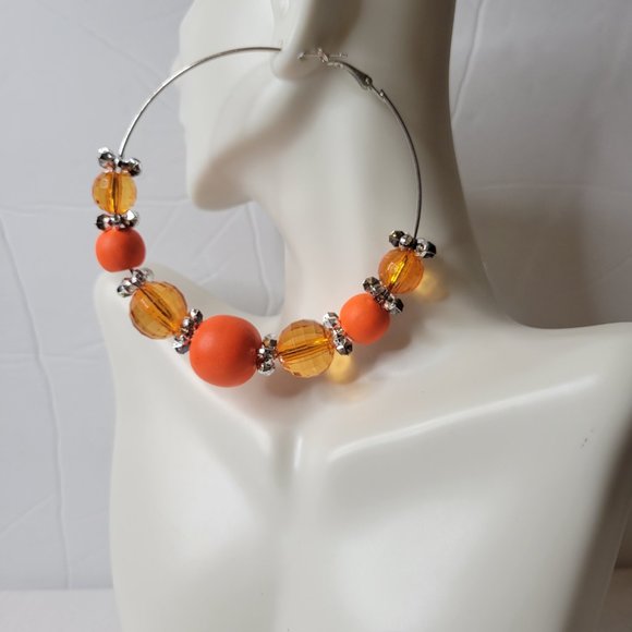 Jewelry - Women's Large Hoop Fashion Earrings